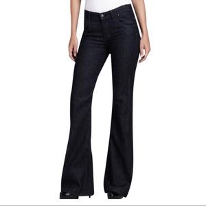 Citizens of humanity dark wash wide leg jeans